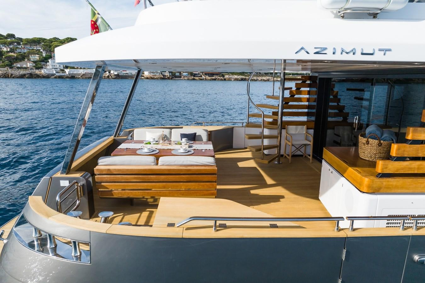 a boat on the water aboard SWG Yacht for Sale