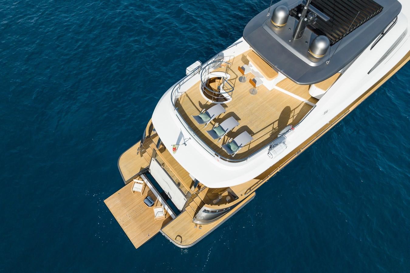 a satellite in the water aboard SWG Yacht for Sale