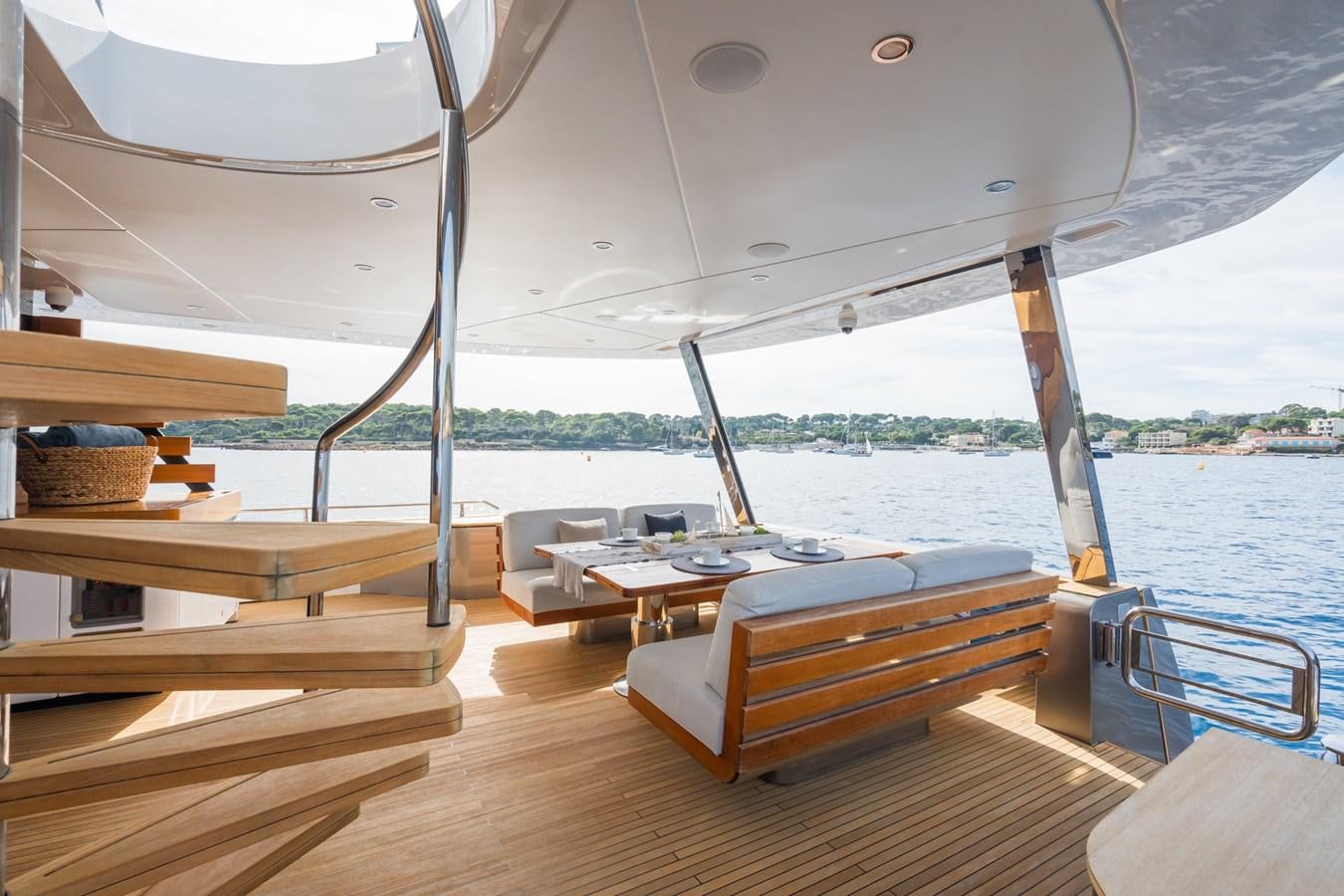 a boat on the water aboard SWG Yacht for Sale