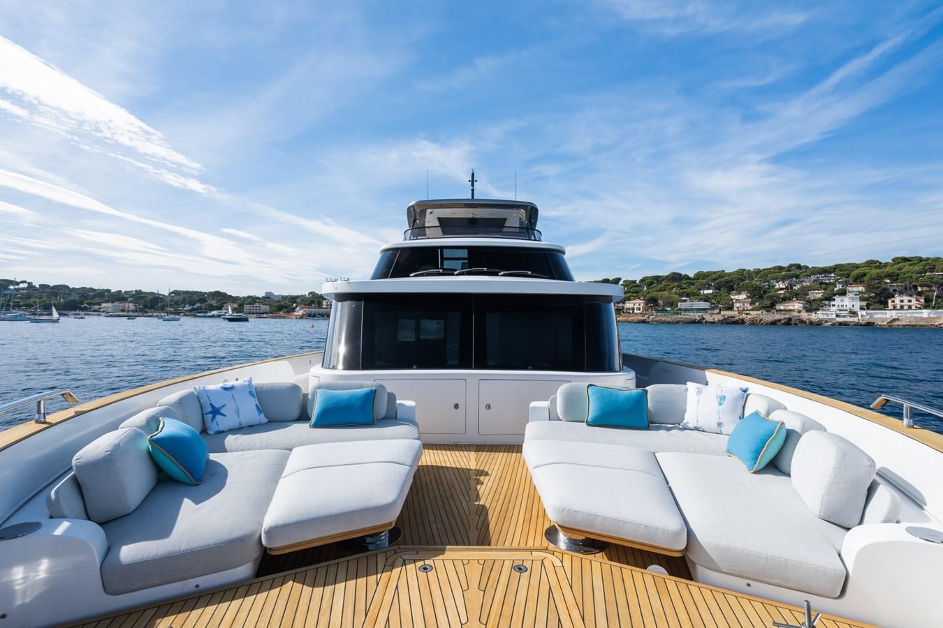 a boat on the water aboard SWG Yacht for Sale