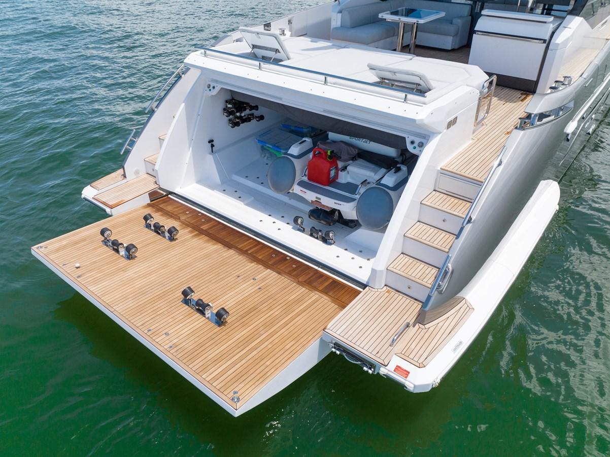 a boat on the water aboard ZERO DIMENSION Yacht for Sale