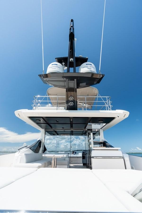 a boat on the water aboard ZERO DIMENSION Yacht for Sale