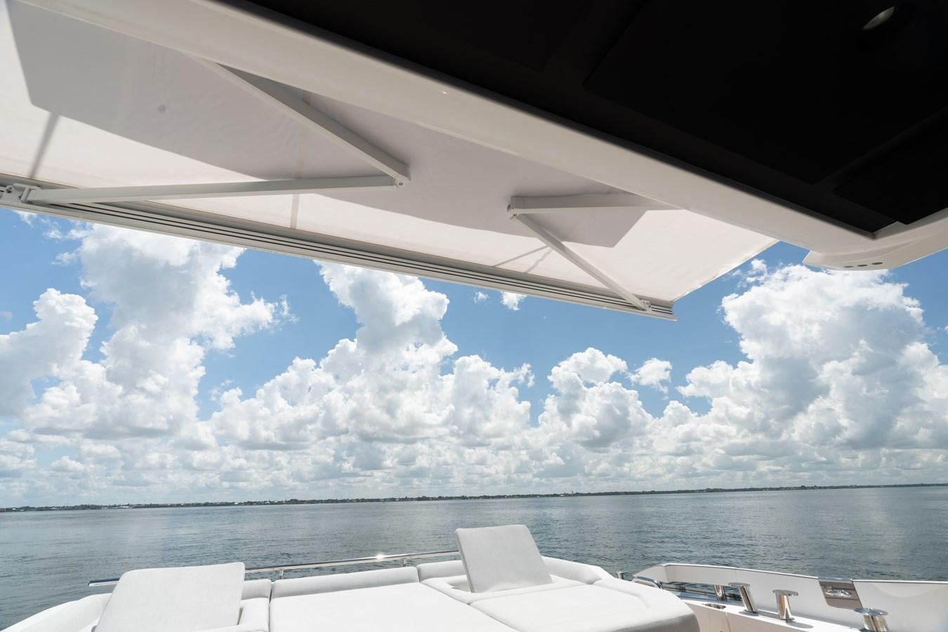 a view of the ocean from the deck of a boat aboard ZERO DIMENSION Yacht for Sale