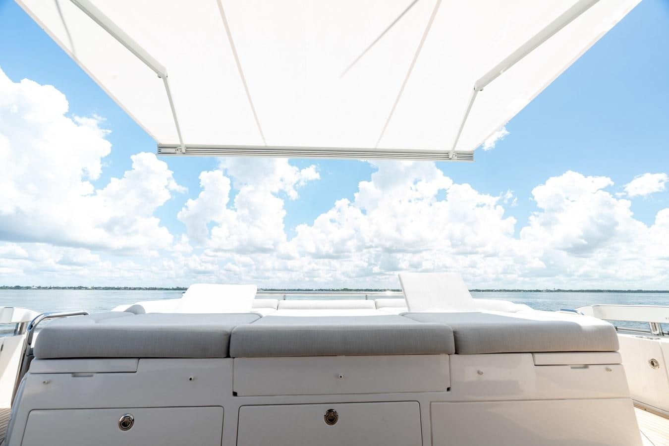 a boat on the water aboard ZERO DIMENSION Yacht for Sale