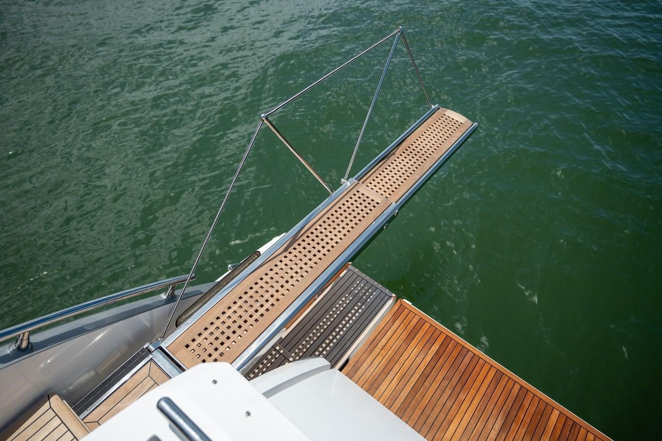 a boat on the water aboard ZERO DIMENSION Yacht for Sale