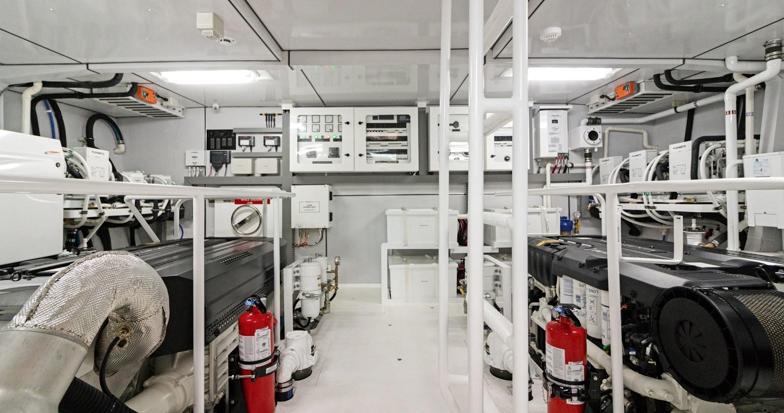 a person working in a factory aboard CLB65 Yacht for Sale