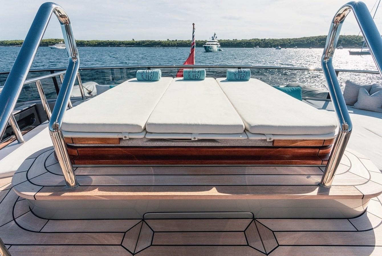 a boat on the water aboard AD LIB Yacht for Sale