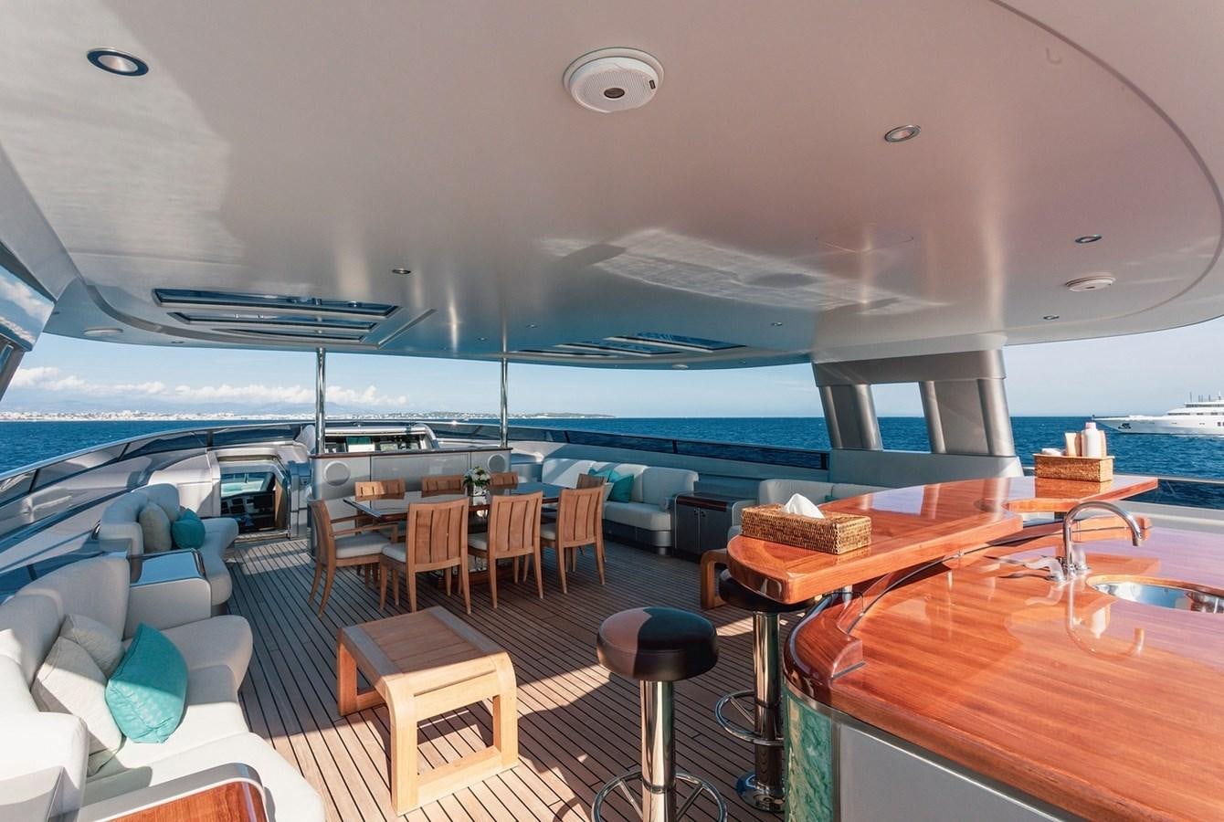 inside of a boat aboard AD LIB Yacht for Sale