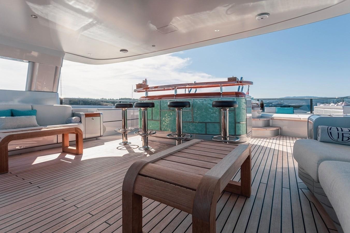 a boat on the water aboard AD LIB Yacht for Sale