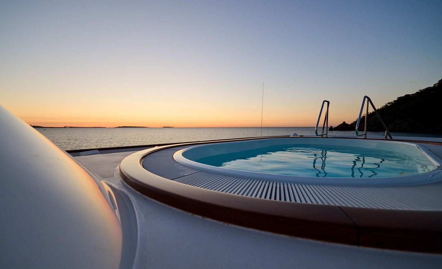 a boat on the water aboard LADY BEATRICE Yacht for Sale