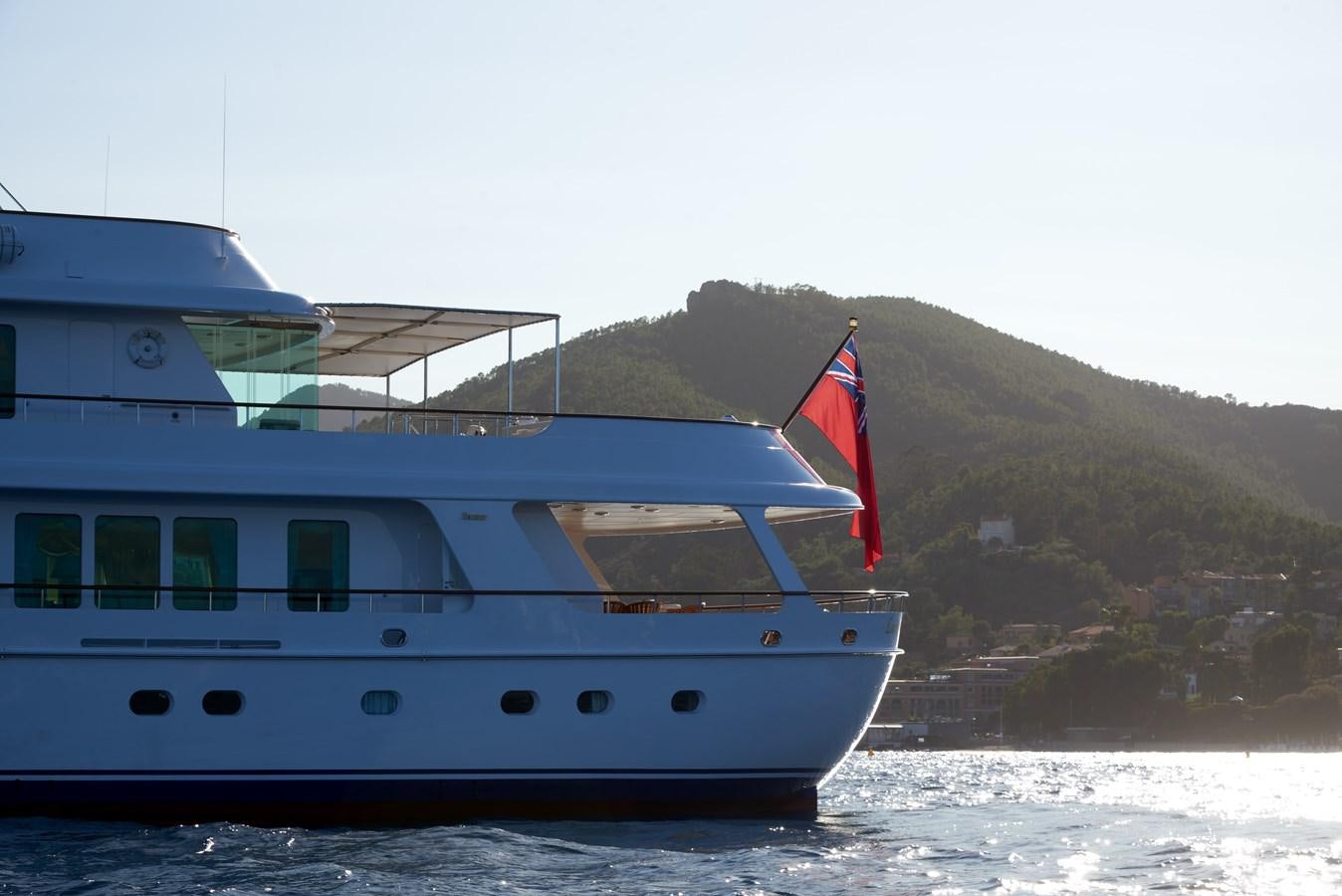 a boat on the water aboard LADY BEATRICE Yacht for Sale