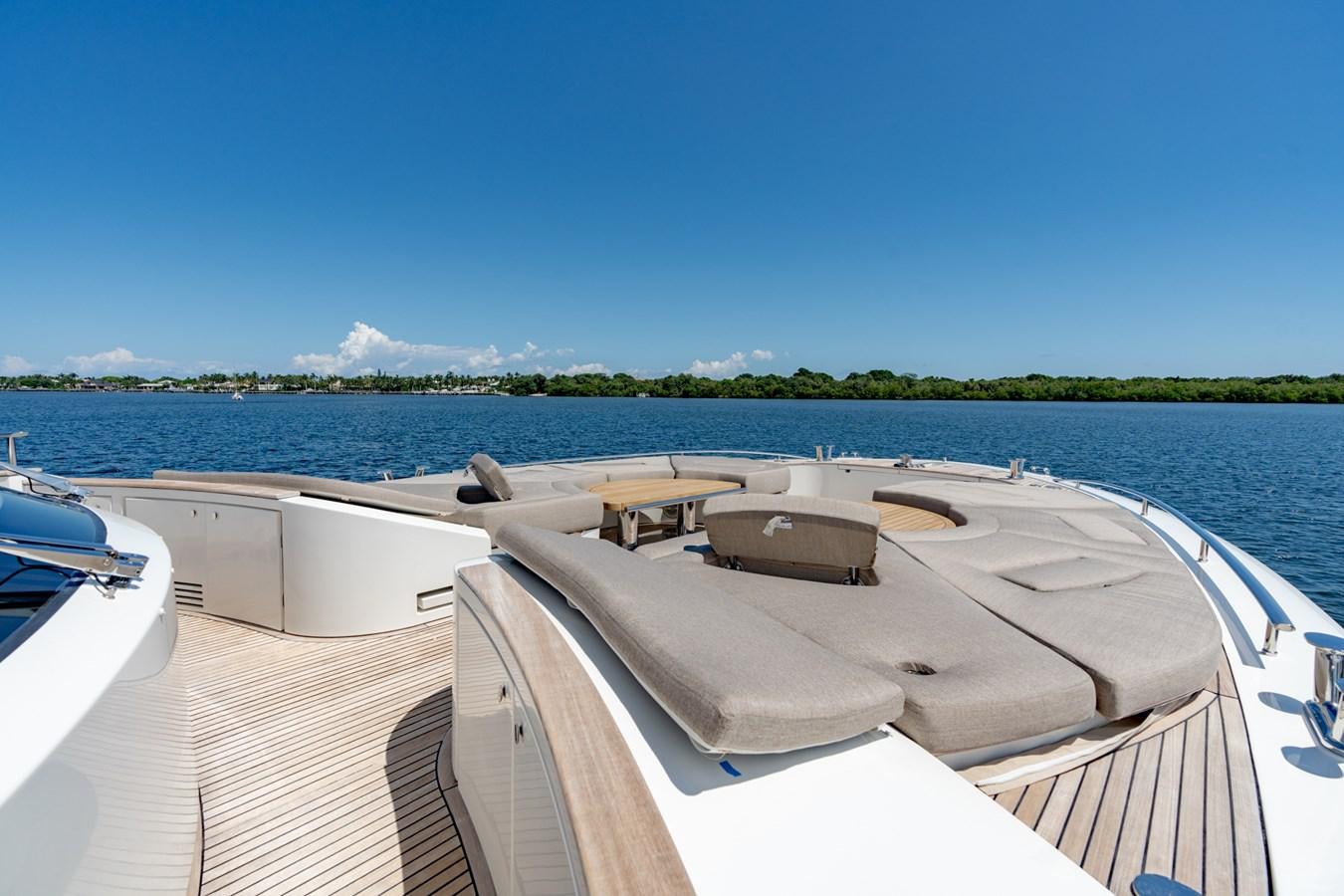 a boat on the water aboard PANDA Yacht for Sale