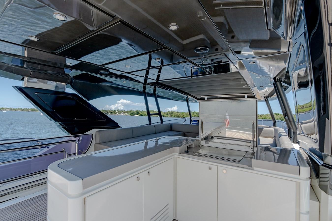 a boat on the water aboard PANDA Yacht for Sale