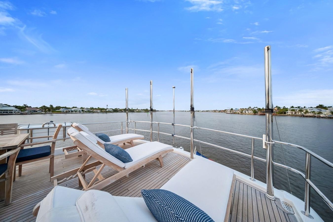 a boat on the water aboard ANOTHER IMPULSIVE DECISION Yacht for Sale