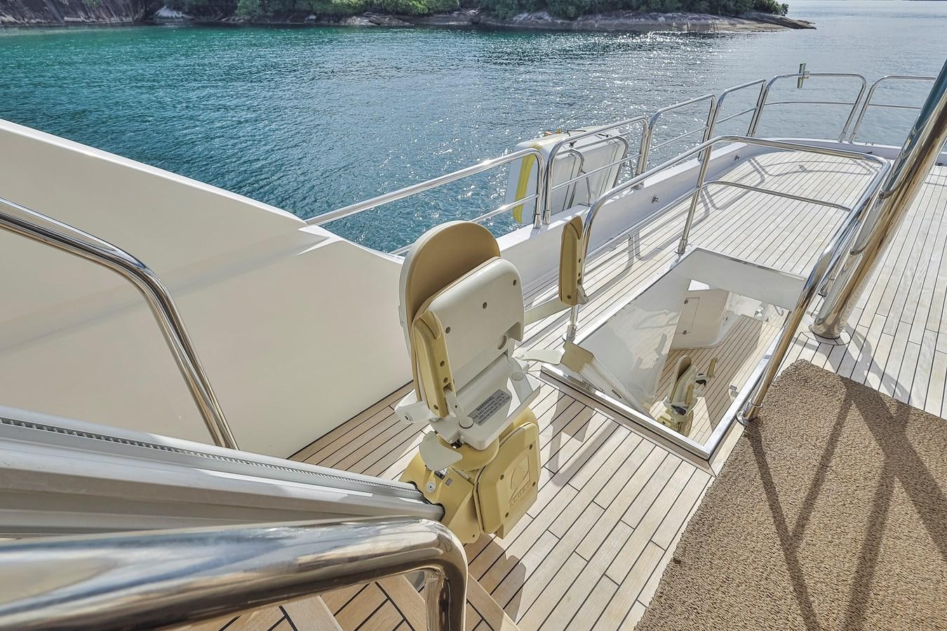 a boat on the water aboard PAPA-GOLFE Yacht for Sale