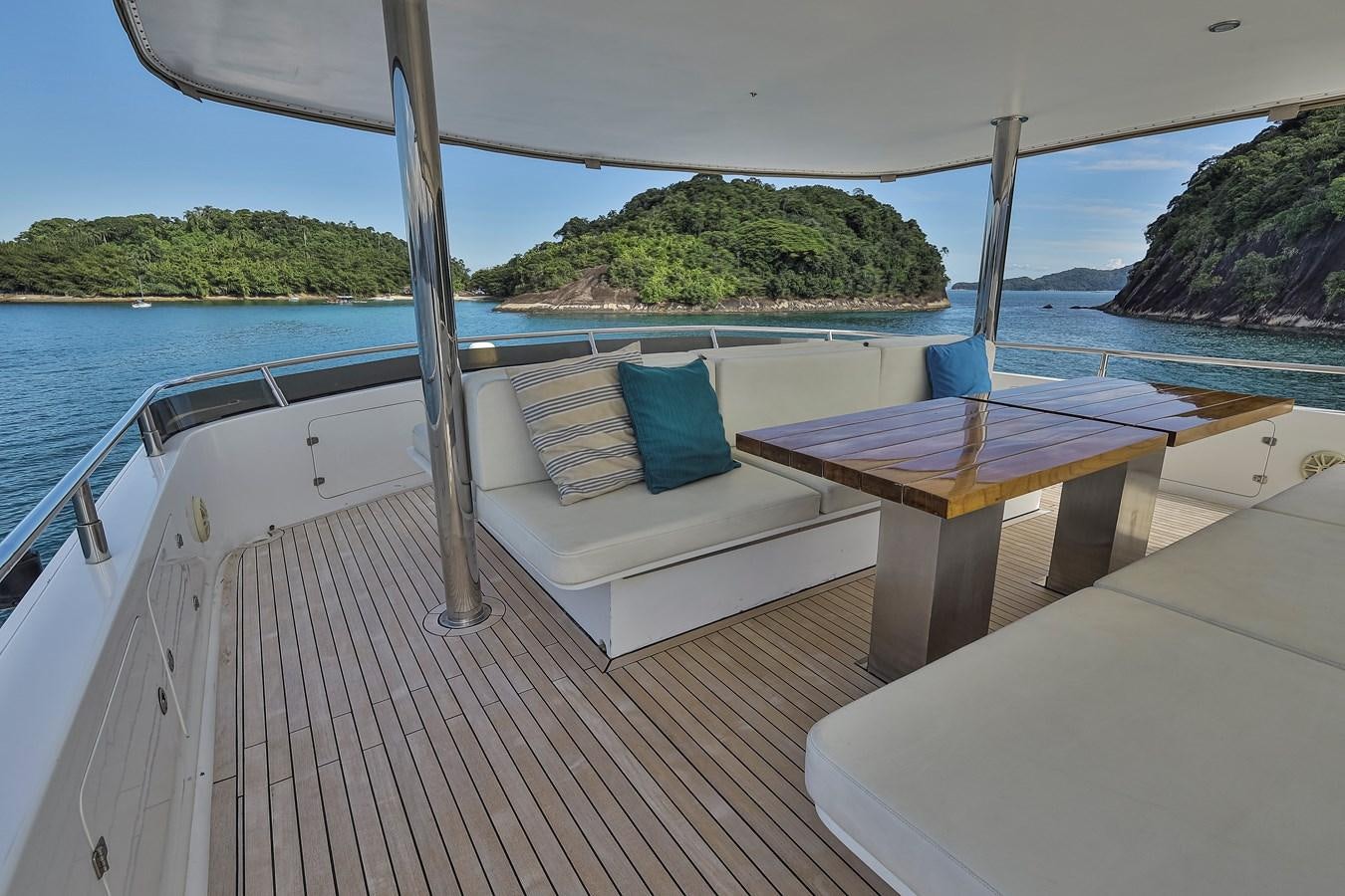a boat on the water aboard PAPA-GOLFE Yacht for Sale