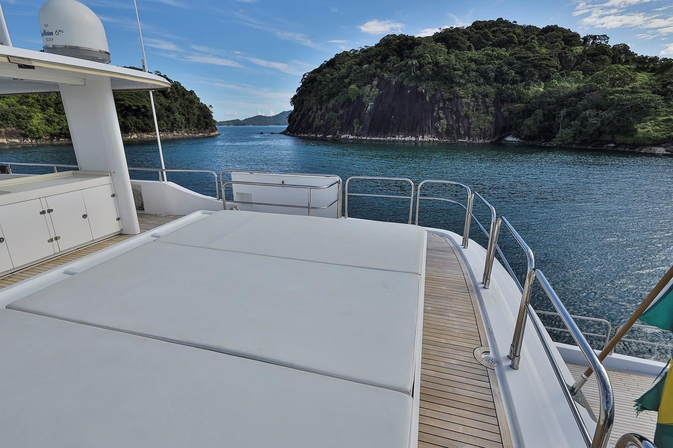 a boat on the water aboard PAPA-GOLFE Yacht for Sale