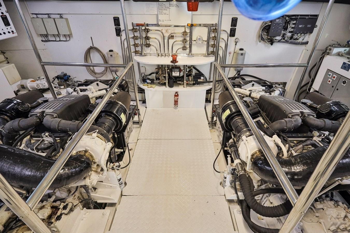 a room with several machines aboard PAPA-GOLFE Yacht for Sale