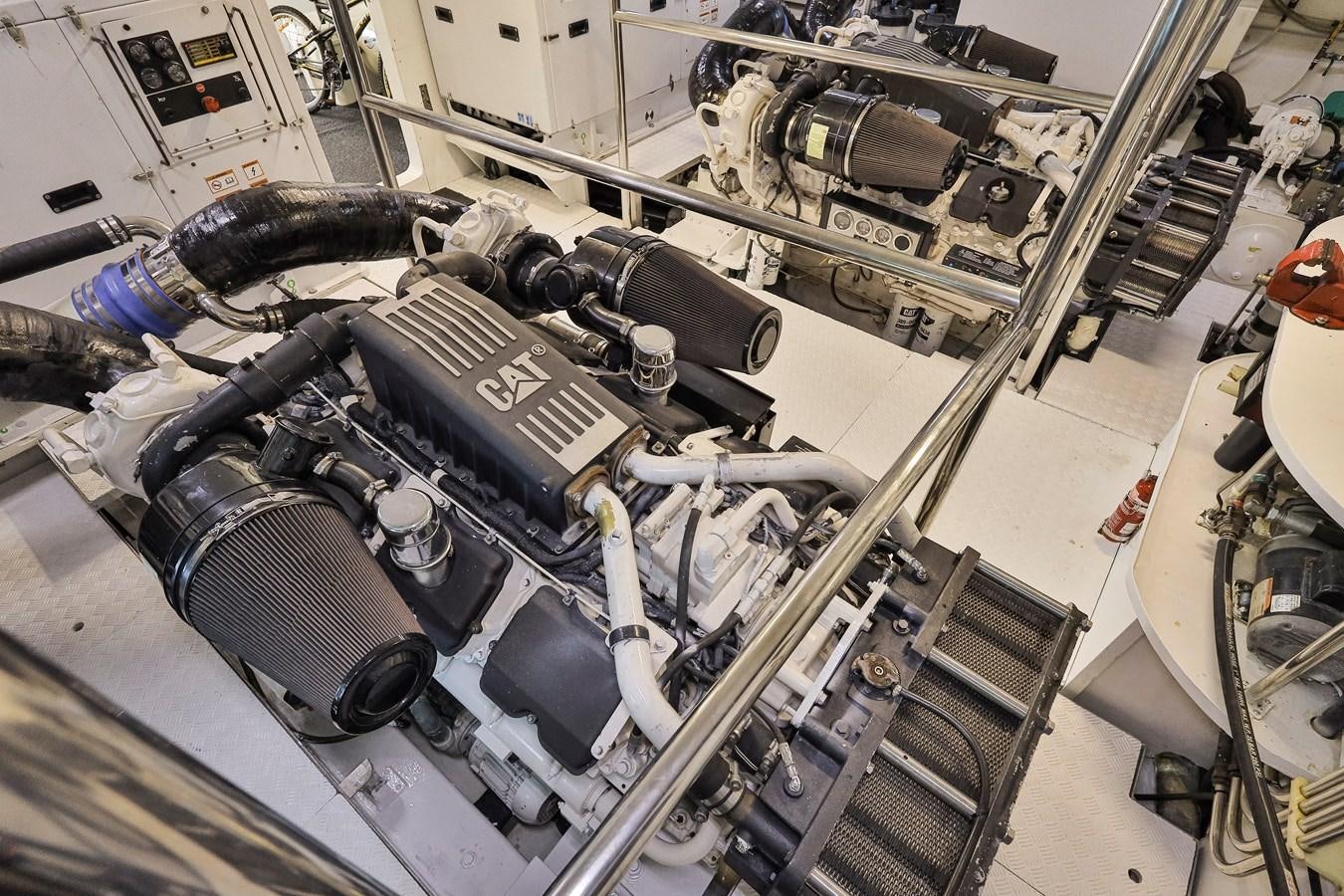 a machine on the counter aboard PAPA-GOLFE Yacht for Sale