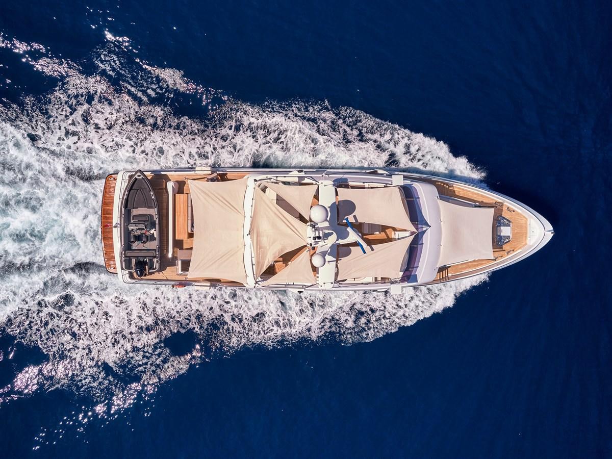 a space ship in space aboard 3D Yacht for Sale