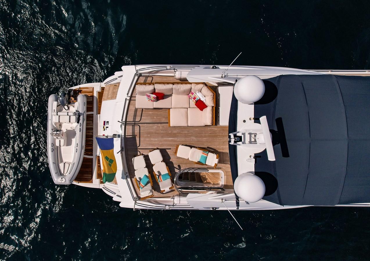 a satellite in the water aboard EL TIO Yacht for Sale