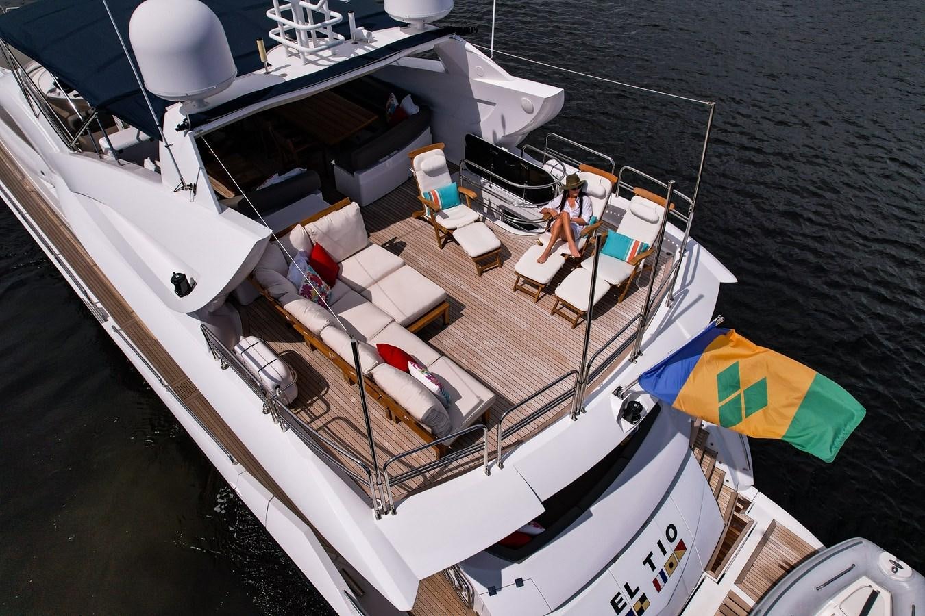 a boat on the water aboard EL TIO Yacht for Sale