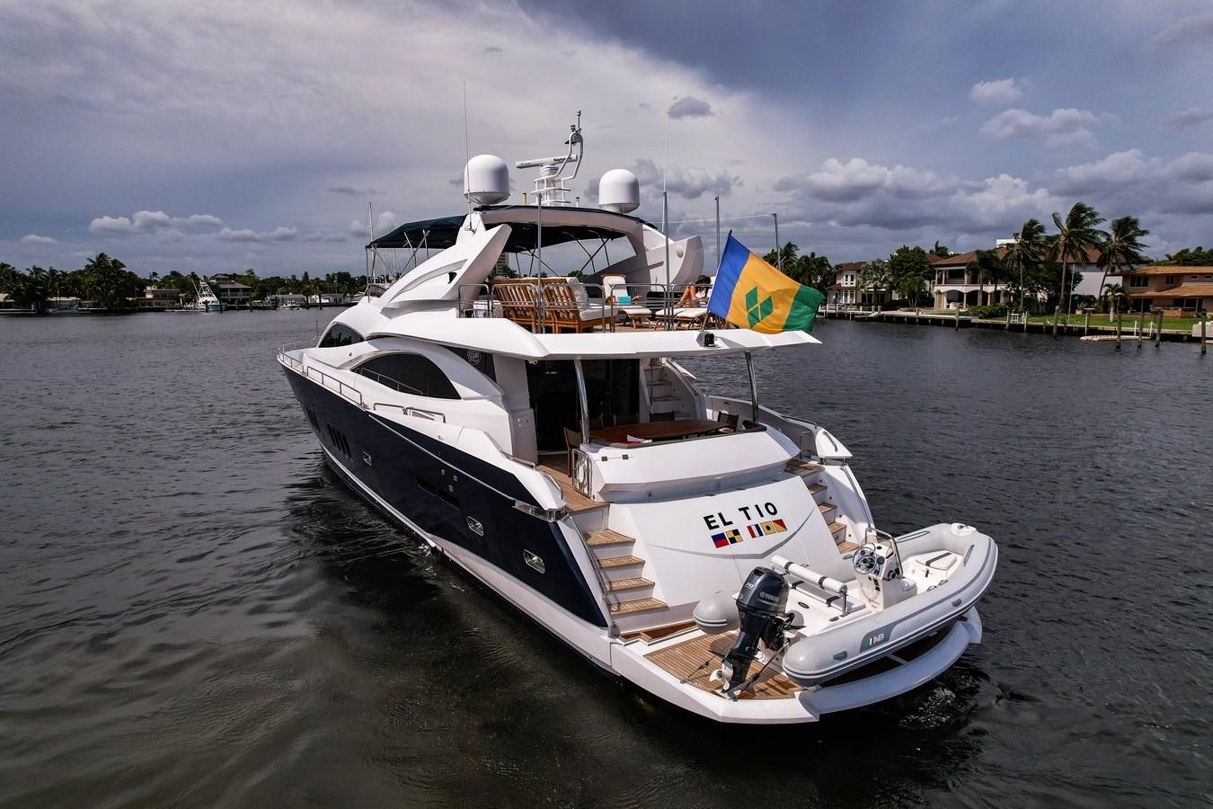 a boat on the water aboard EL TIO Yacht for Sale