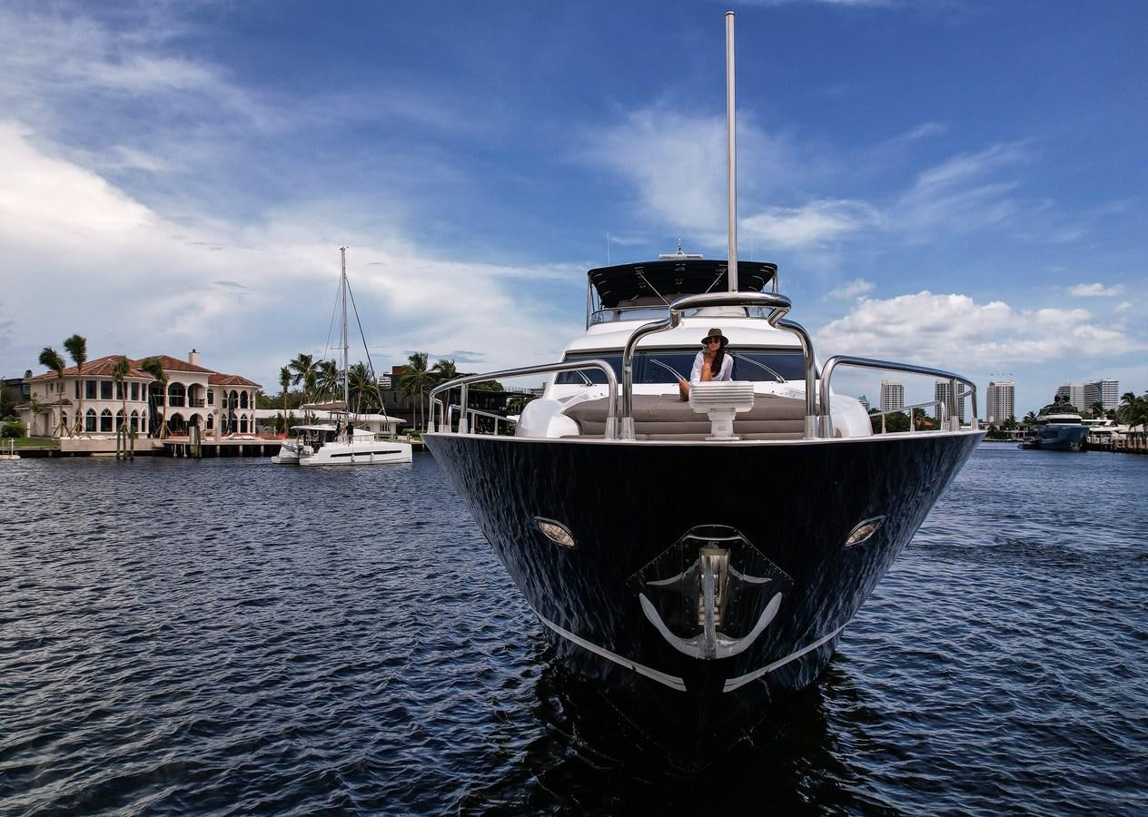 a boat in the water aboard EL TIO Yacht for Sale