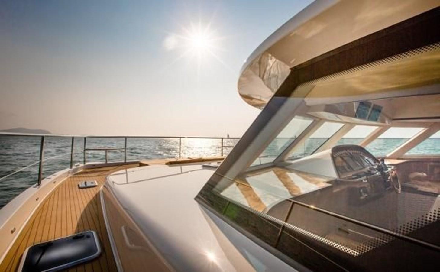 the inside of a boat aboard 2021 HELIOTROPE NL 70 SOLAR ELECTRIC Yacht for Sale