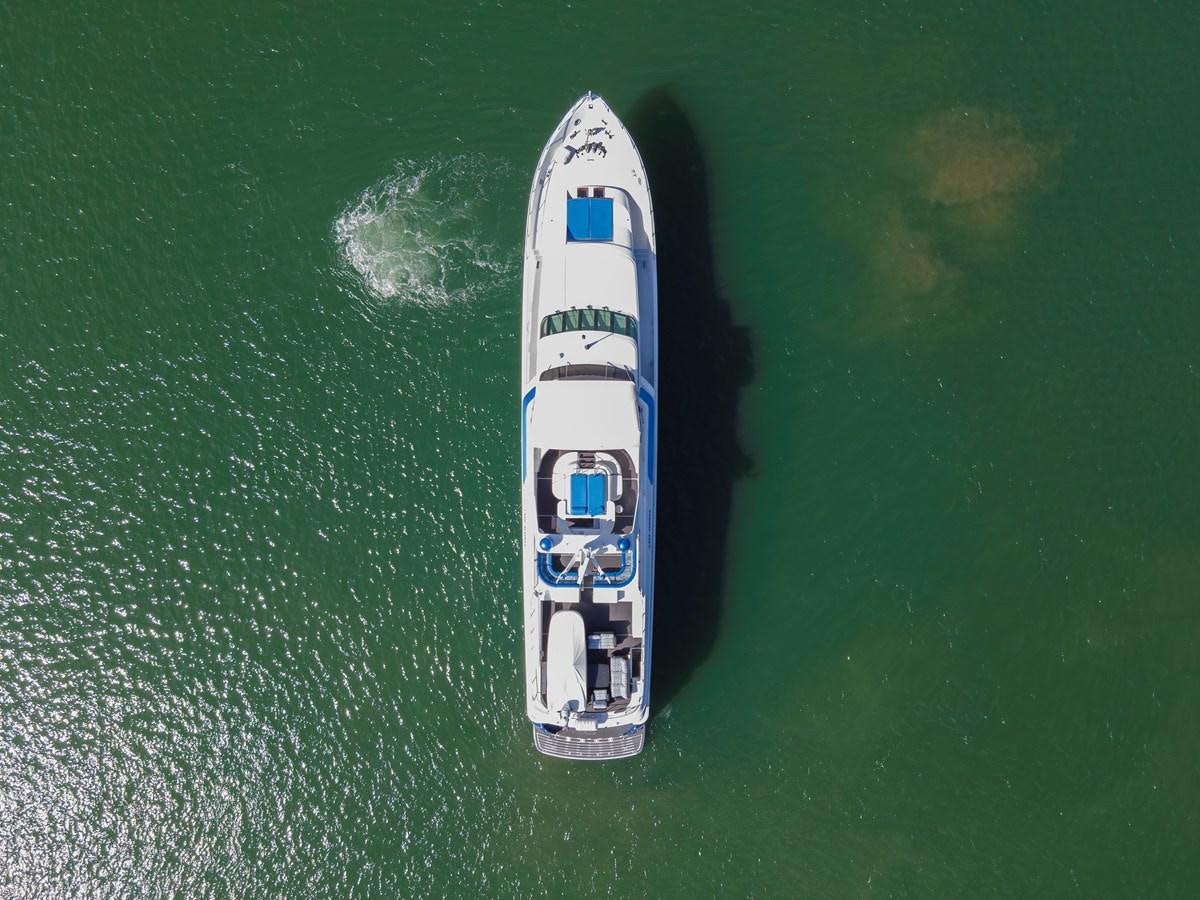 a boat in the water aboard LADY AUDREY Yacht for Sale