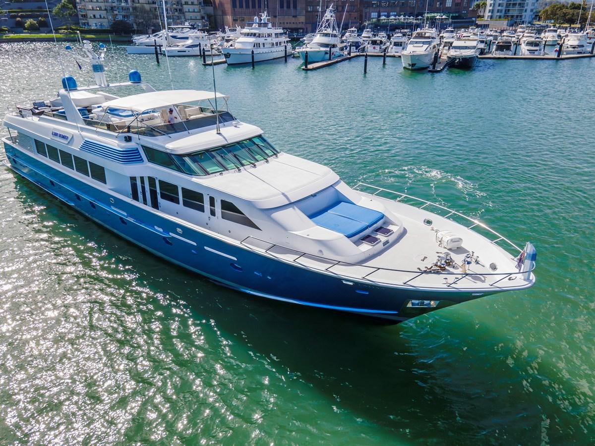 a boat in the water aboard LADY AUDREY Yacht for Sale