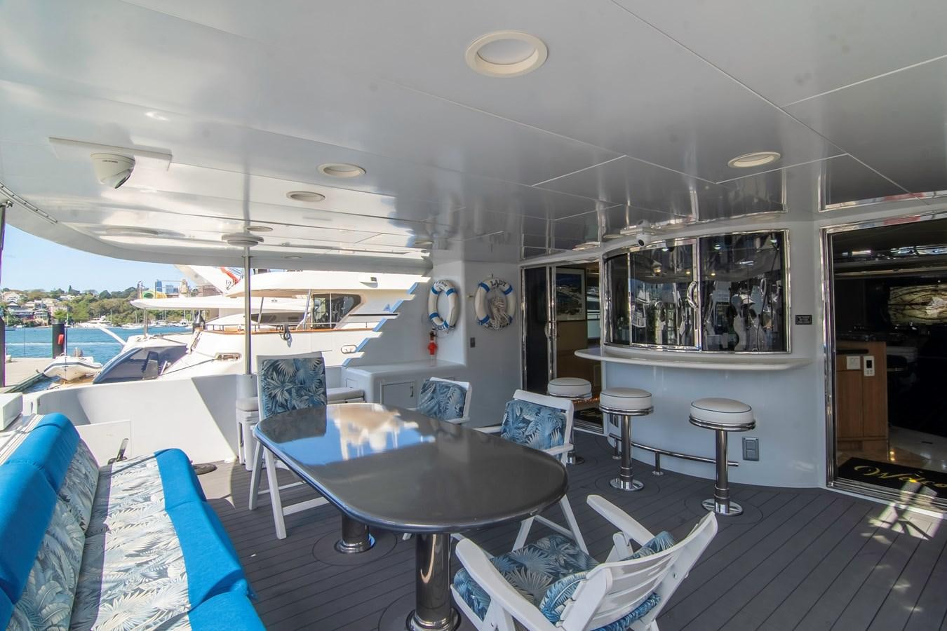 a boat on the water aboard LADY AUDREY Yacht for Sale