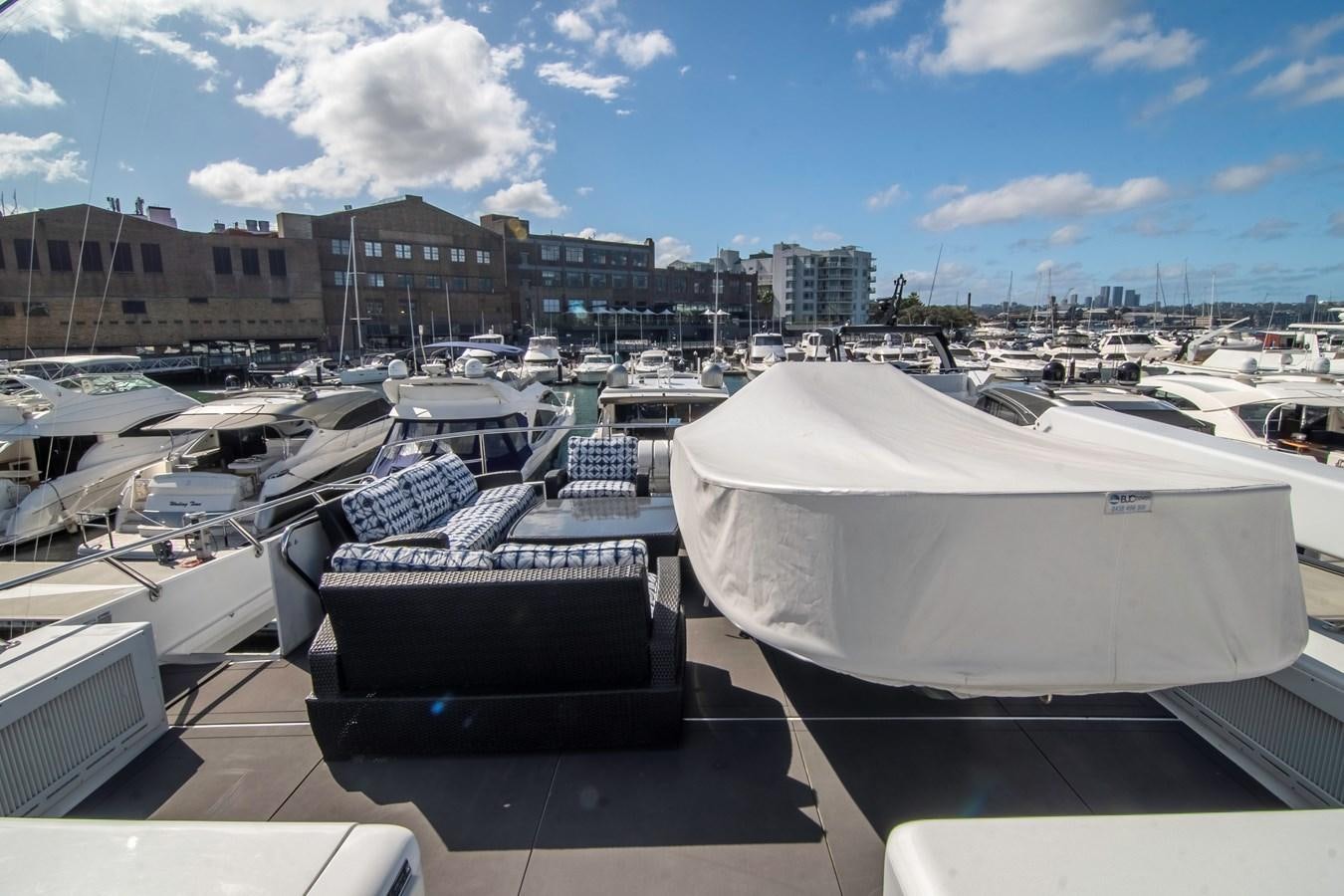a group of boats are parked in a harbor aboard LADY AUDREY Yacht for Sale