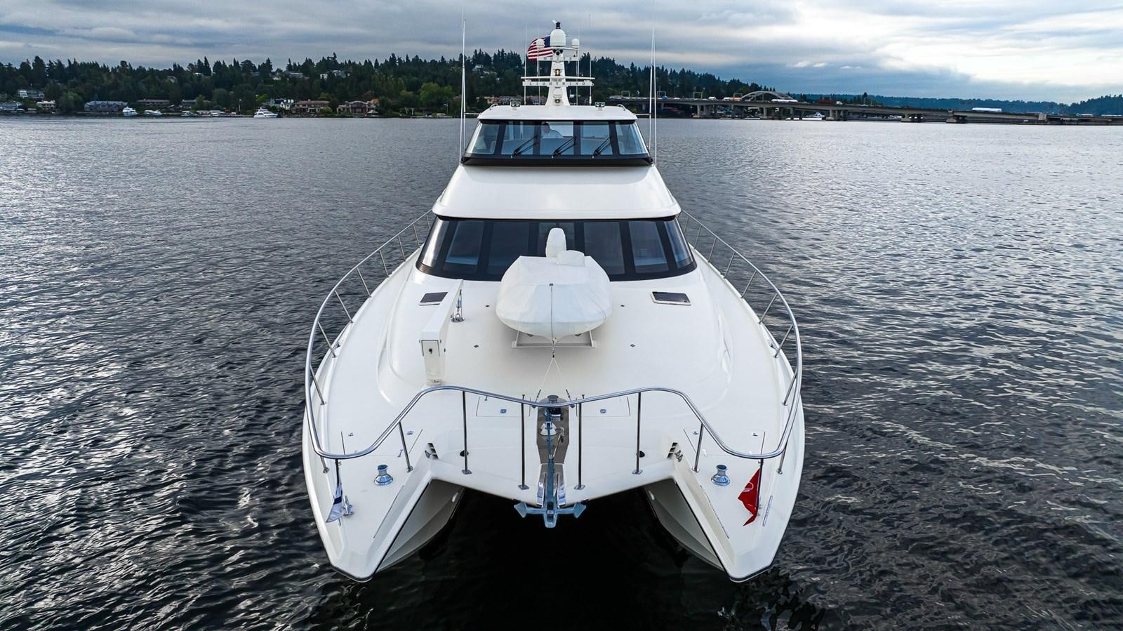 a boat in the water aboard WHITE LIGHTNING Yacht for Sale