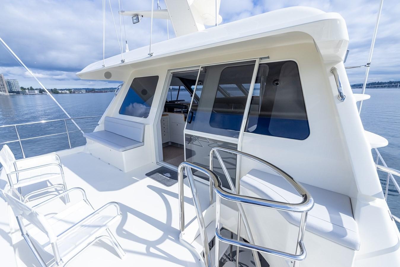 a boat on the water aboard WHITE LIGHTNING Yacht for Sale