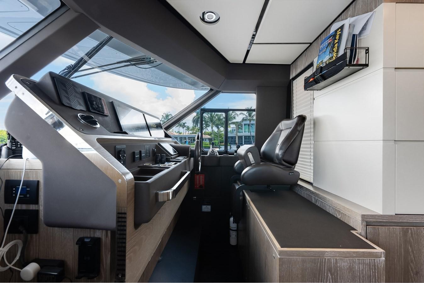 inside of a vehicle aboard PRODIGALITY 4 Yacht for Sale