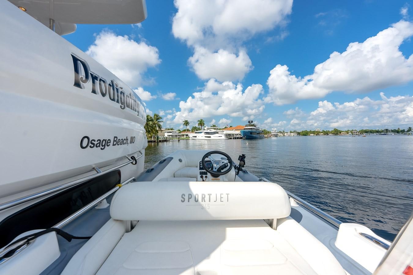 a boat on the water aboard PRODIGALITY 4 Yacht for Sale