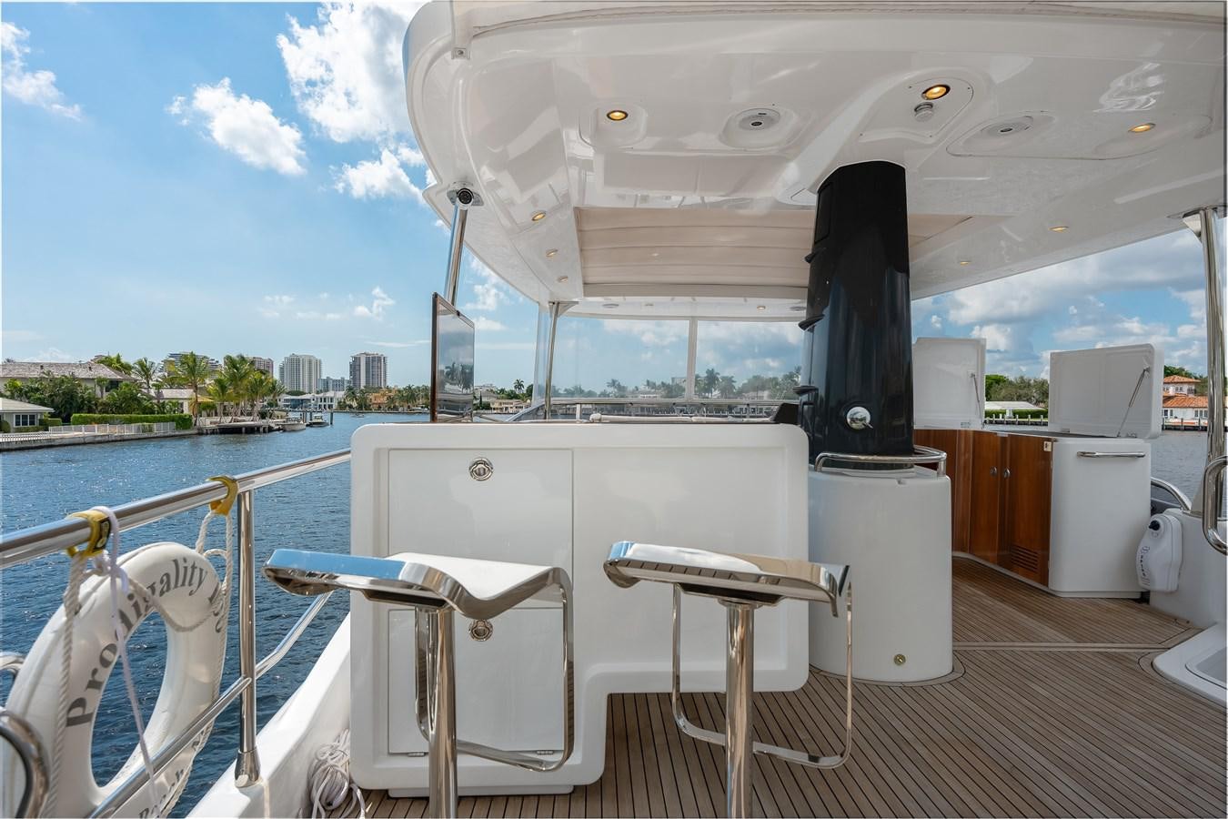 a boat on the water aboard PRODIGALITY 4 Yacht for Sale