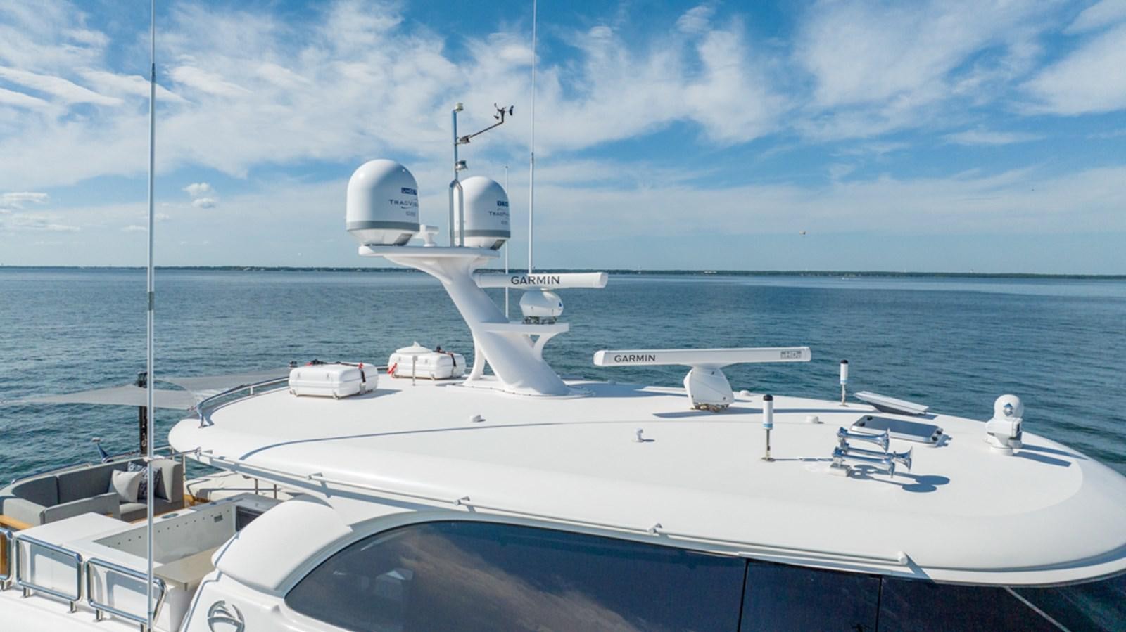a boat on the water aboard 90 HORIZON Yacht for Sale