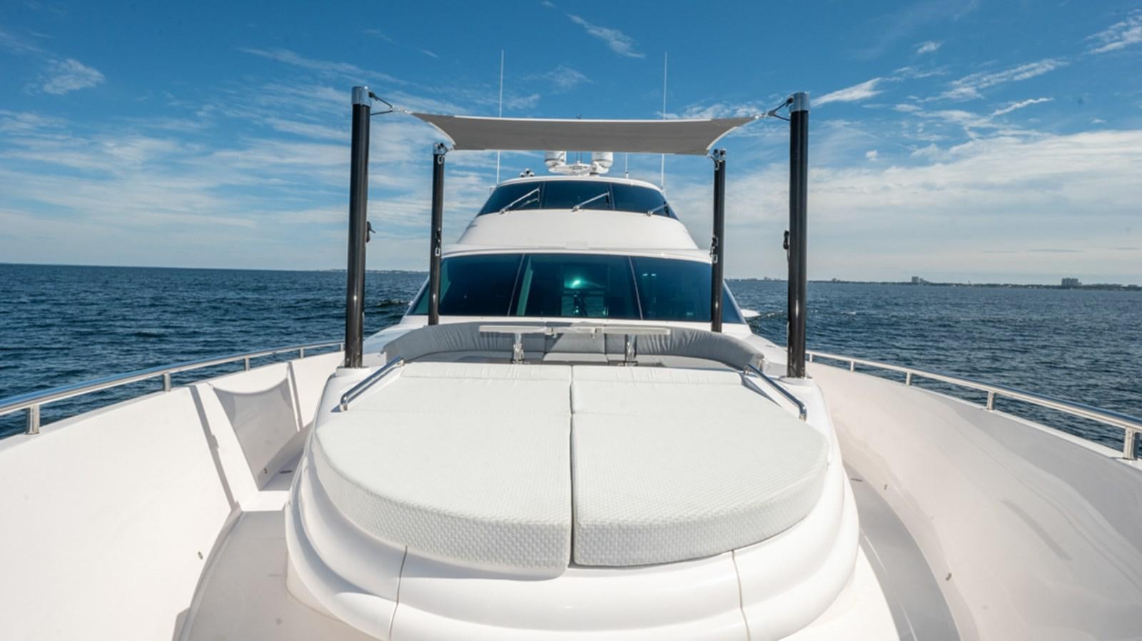 a boat on a body of water aboard 90 HORIZON Yacht for Sale