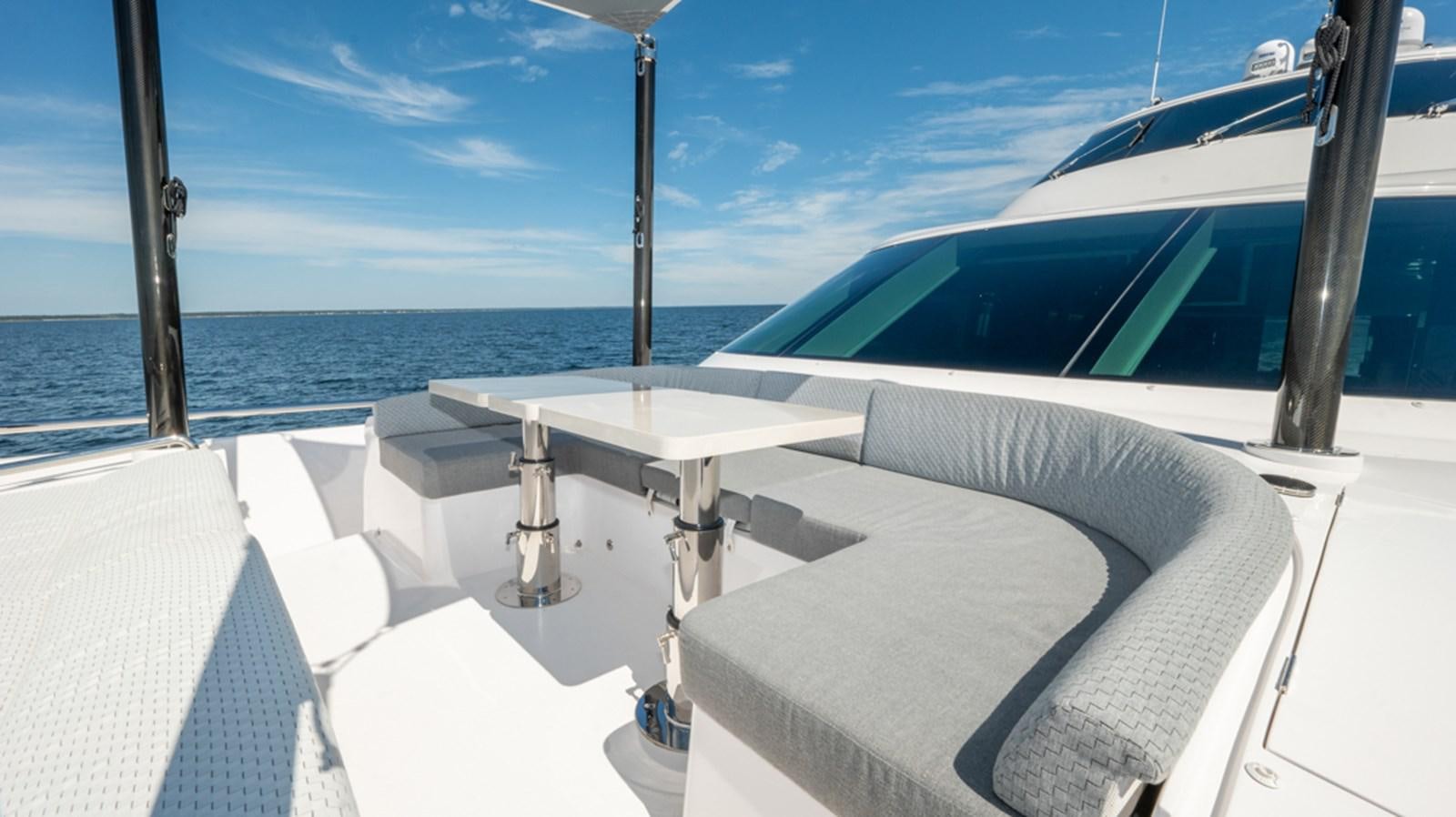 a boat on the water aboard 90 HORIZON Yacht for Sale