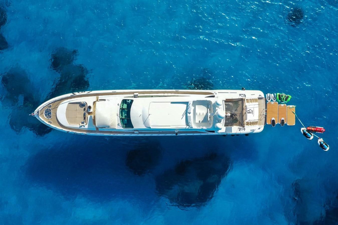 a boat in the water aboard PAULA & BIEL Yacht for Sale