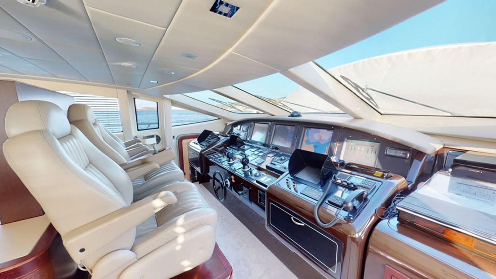 inside of a plane aboard PAULA & BIEL Yacht for Sale
