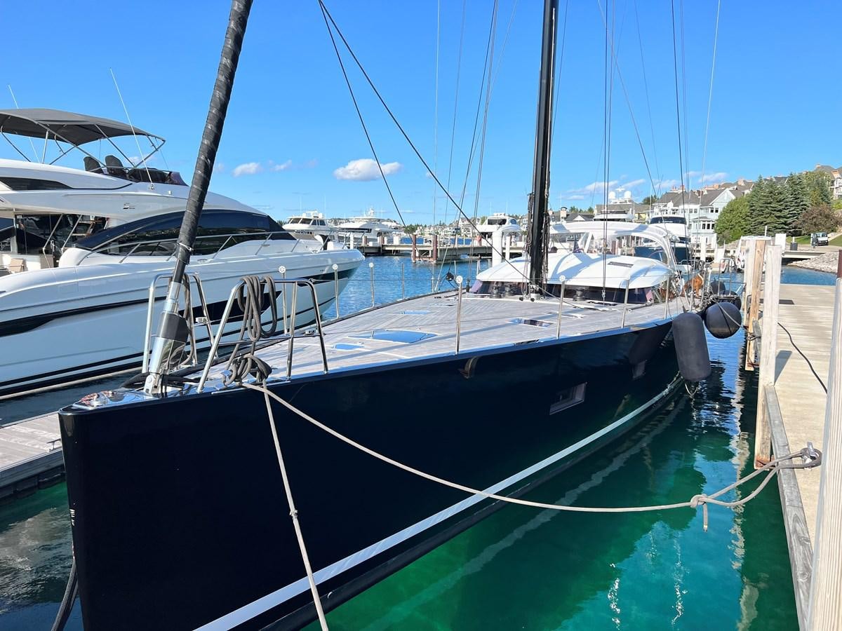 a group of boats docked aboard TROIS VIGNES Yacht for Sale
