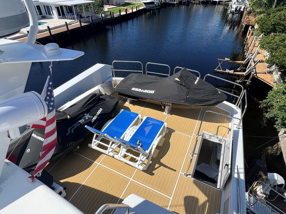 a boat on the water aboard ARETECTE Yacht for Sale