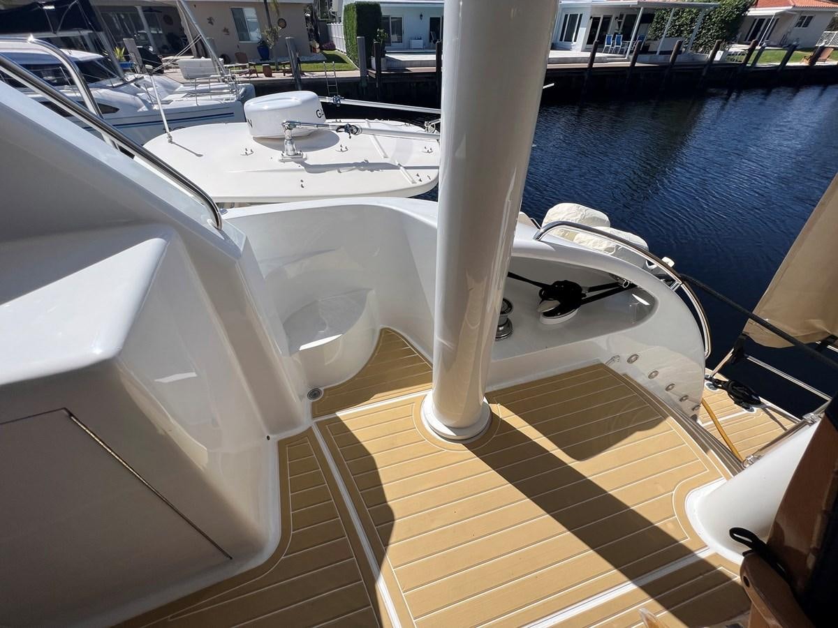 the inside of a boat aboard ARETECTE Yacht for Sale