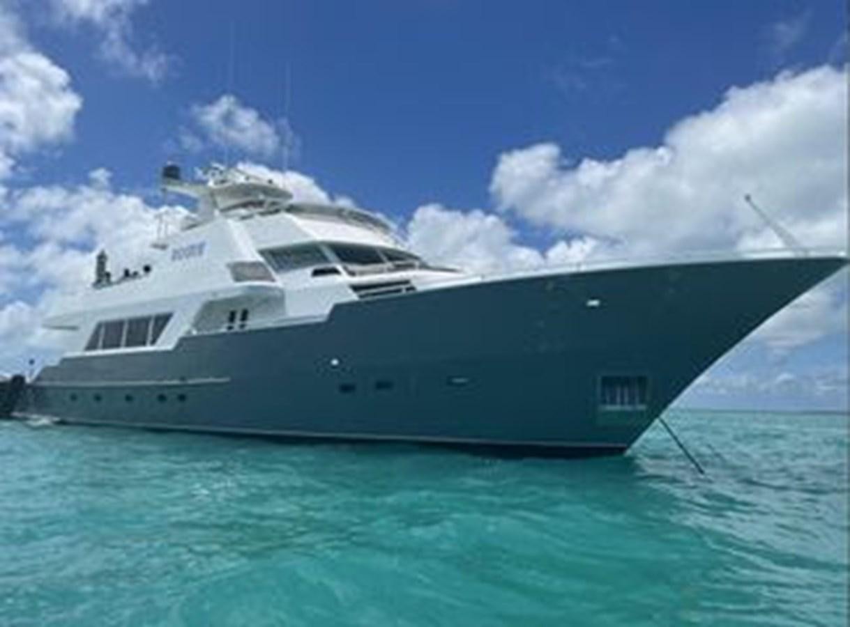 a boat on the water aboard ROGUE Yacht for Sale
