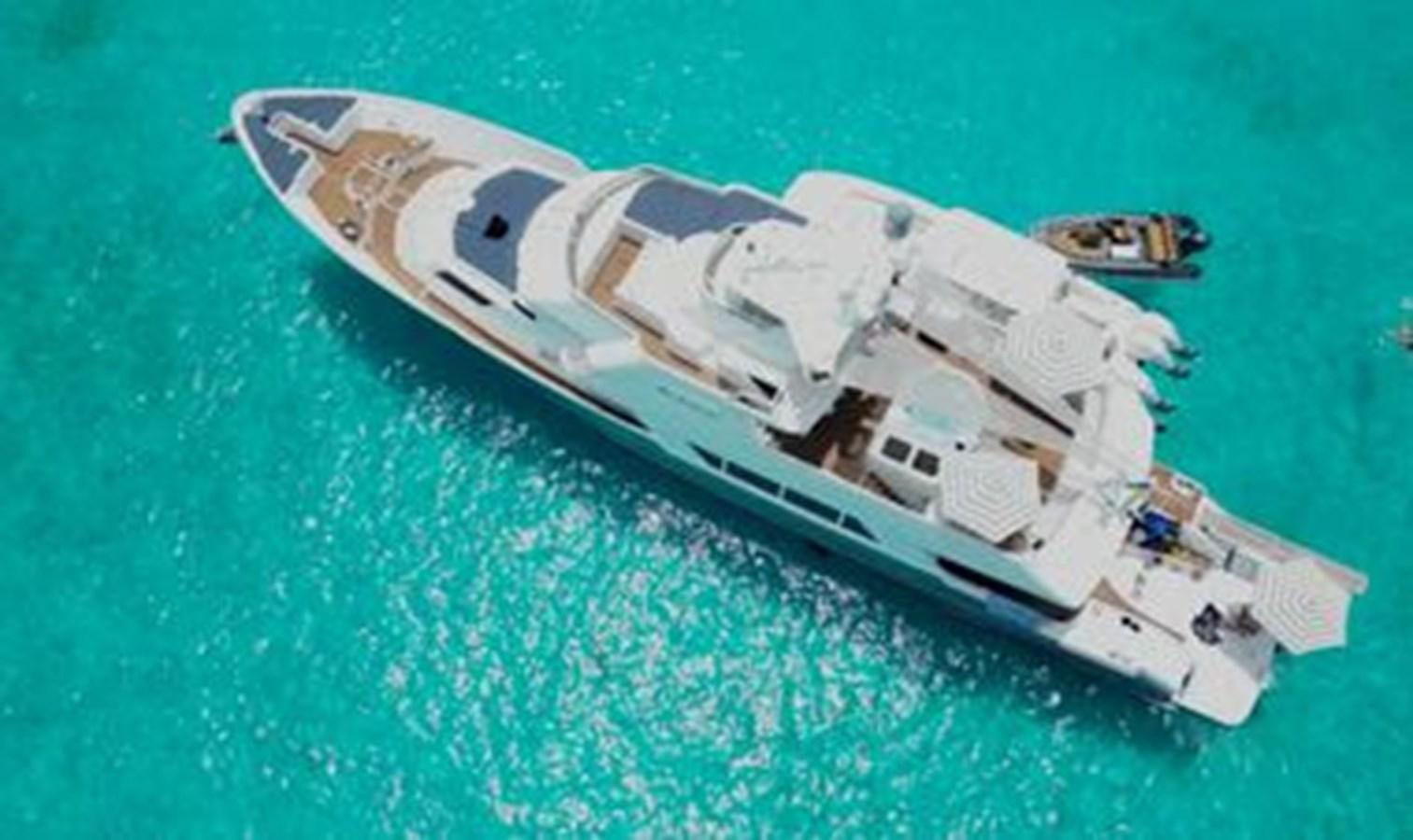 a model of a ship aboard ROGUE Yacht for Sale