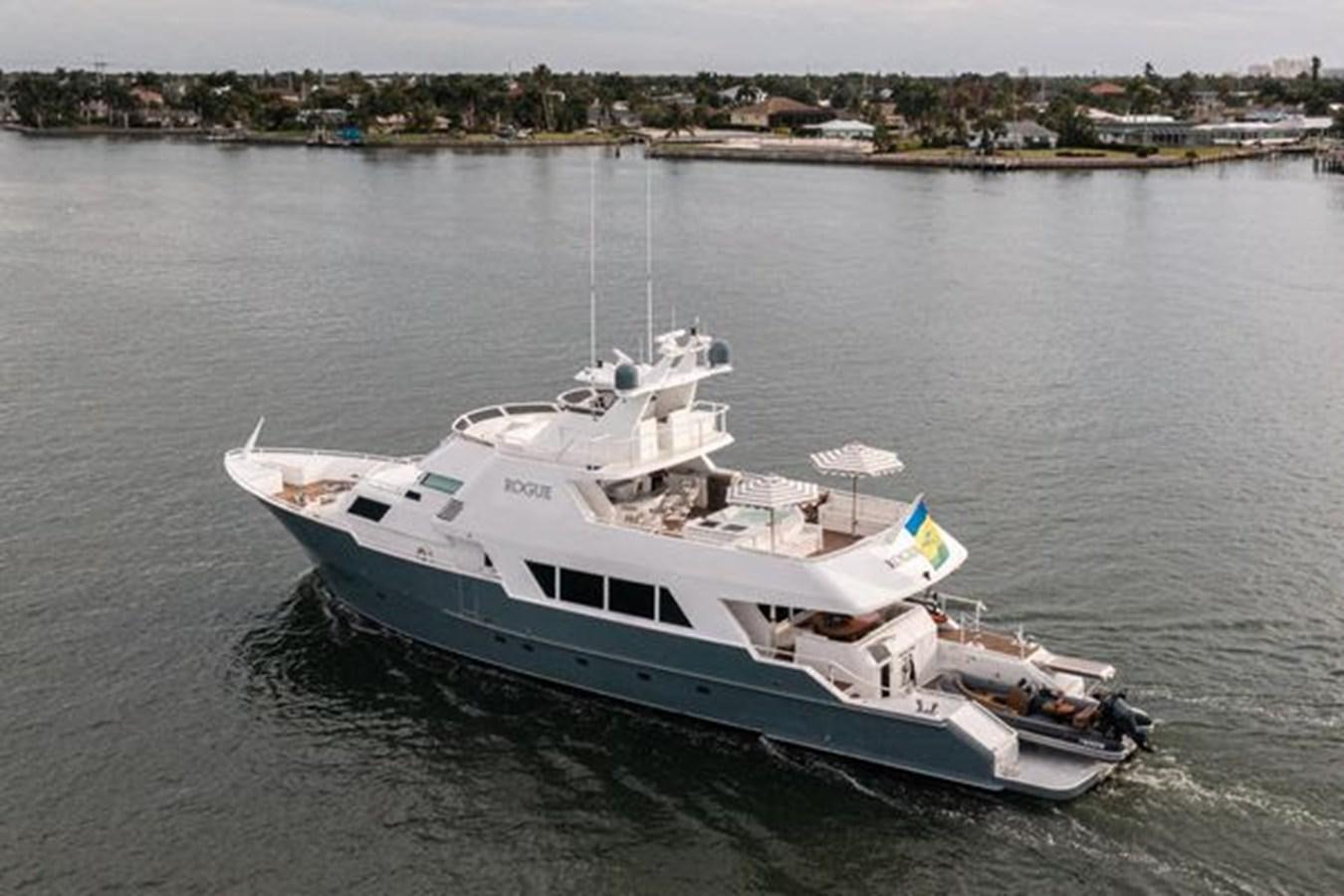 a boat on the water aboard ROGUE Yacht for Sale