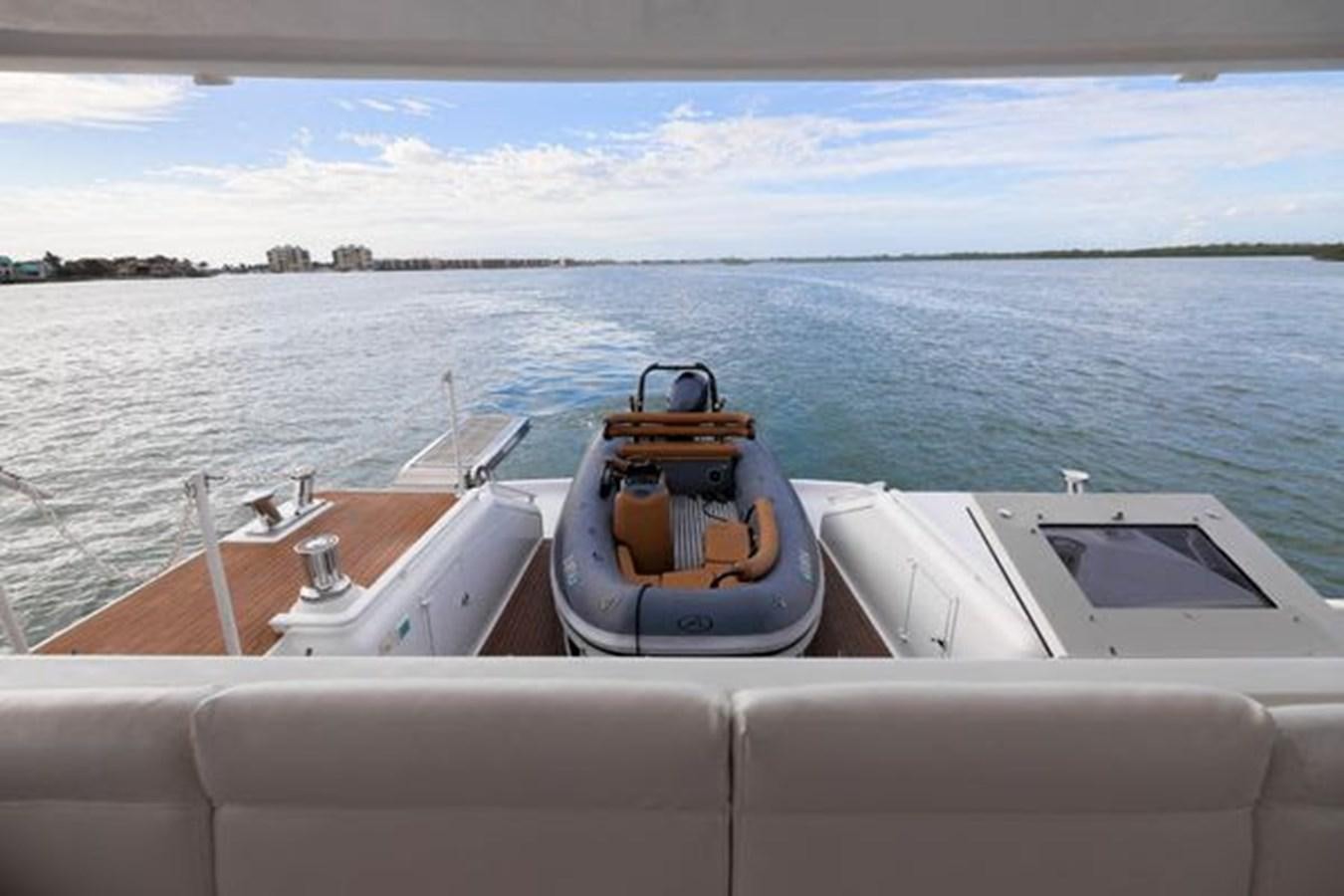 a boat on a body of water aboard ROGUE Yacht for Sale